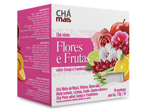 CHÁ MISTO FLORES E FRUTAS 10sch.