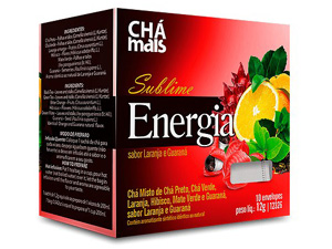 CHÁ SUBLIME ENERGIA 10sch.