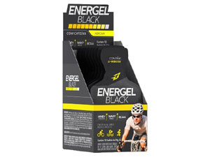 ENERGEL BLACK CAIXA COM 10 SACHÊS DE 30g (ABACAXÍ)