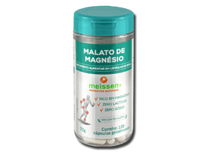 MALATO DE MAGNÉSIO 120cáps.