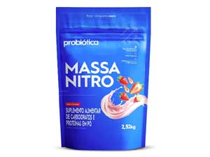 MASSA NITRO REFIL 2,52kg (MORANGO)