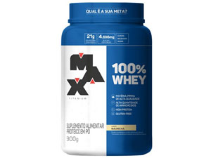 100% WHEY 900g (BAUNILHA)