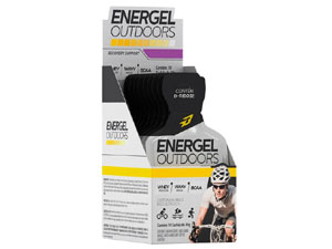 ENERGEL OUTDOORS CAIXA COM 10 SACHÊS DE 30g (MORANGO)