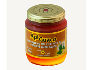 APIGUACO - MEL COM PRÓPOLIS E GUACO 300g
